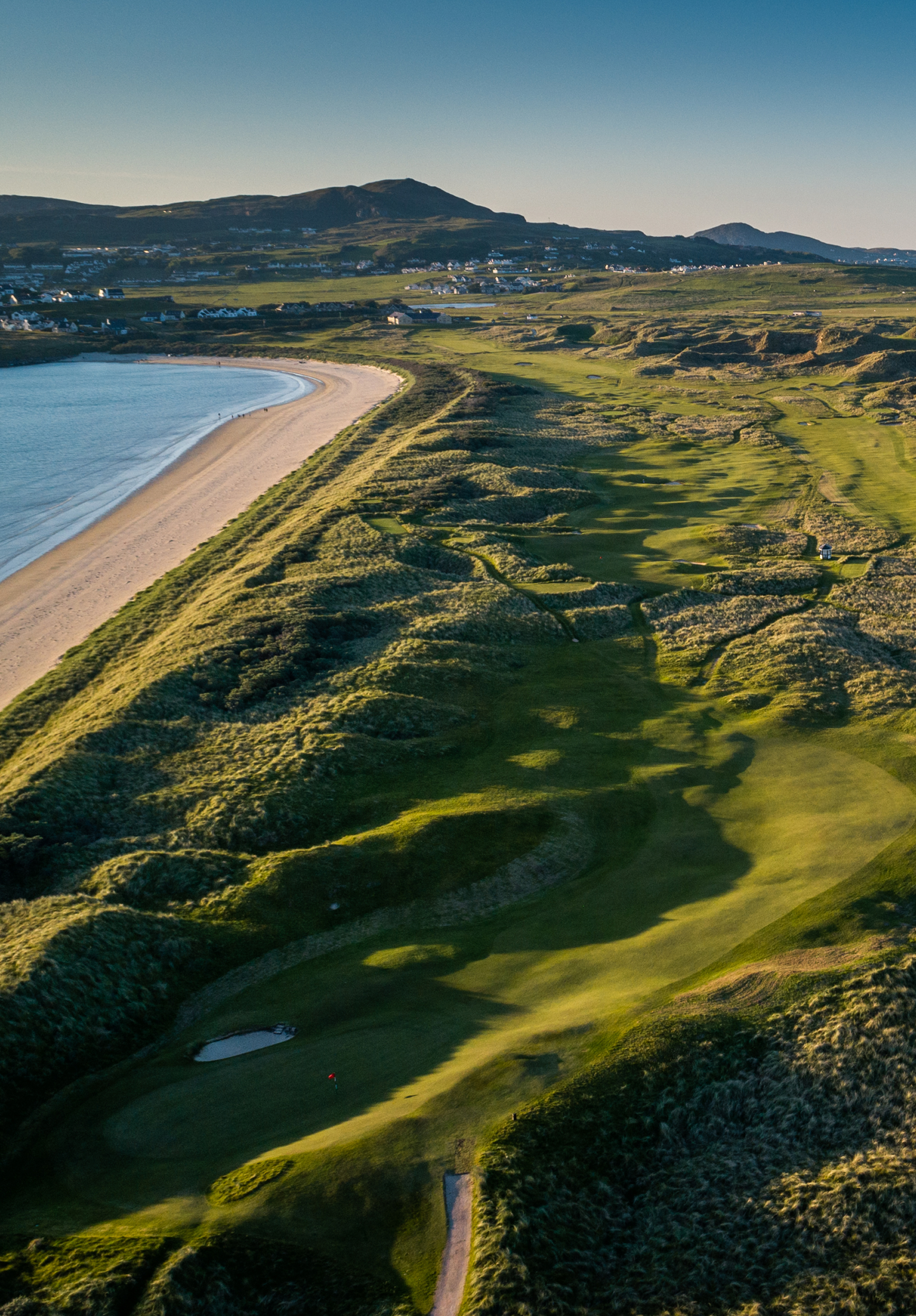 Aerial image of Old Tom Morris Links