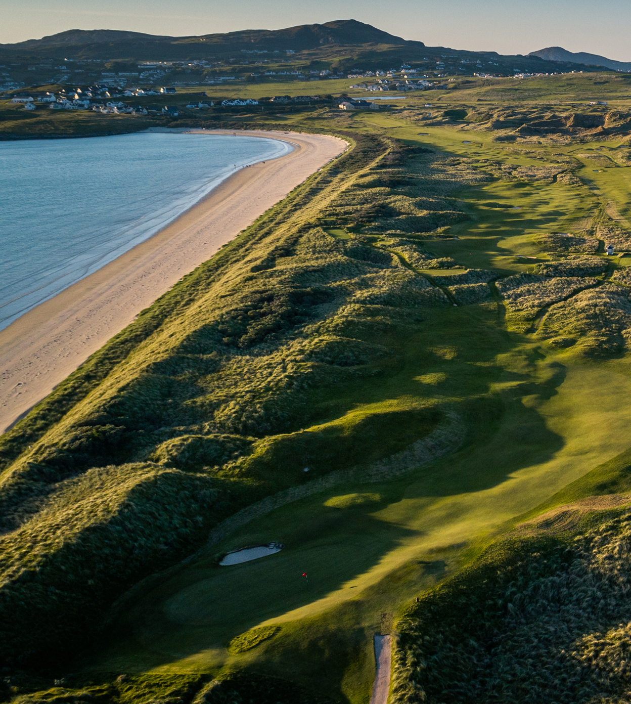 Old Tom Morris Links aerial view